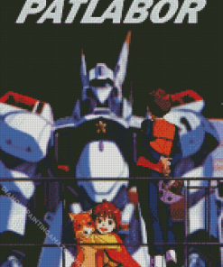 Patlabor Poster Diamond Painting