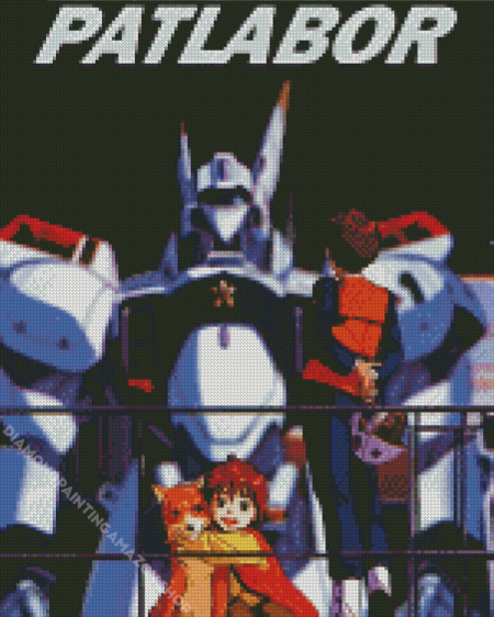 Patlabor Poster Diamond Painting