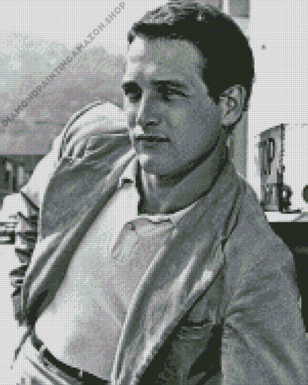 Paul Newman Diamond Painting