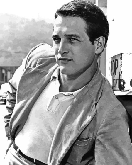 Paul Newman Diamond Painting