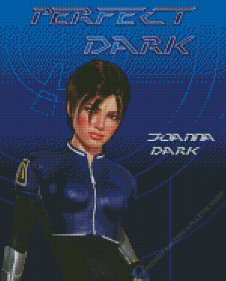 Perfect Dark Game Diamond Painting