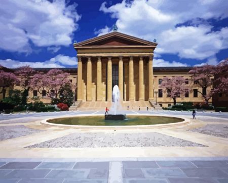 Philadelphia Art Museum Diamond Painting