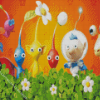 Pikmin Game Diamond Painting