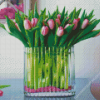 Pink Tulips Diamond Painting