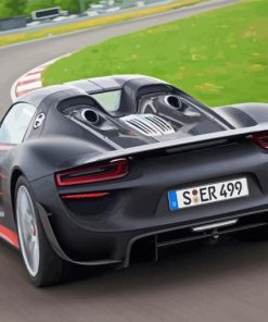 Porsche 918 Spyder Diamond Painting