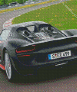 Porsche 918 Spyder Diamond Painting