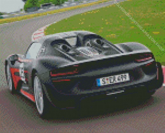 Porsche 918 Spyder Diamond Painting