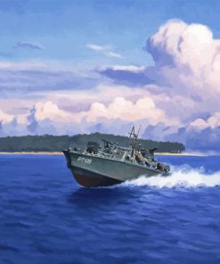 Pt Boat Diamond Painting