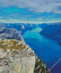 Pulpit Rock Diamond Painting