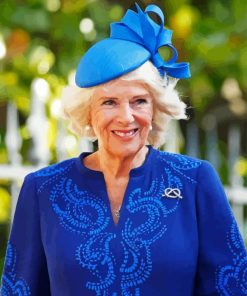 Queen Camilla Diamond Painting