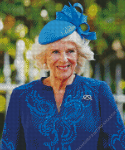 Queen Camilla Diamond Painting