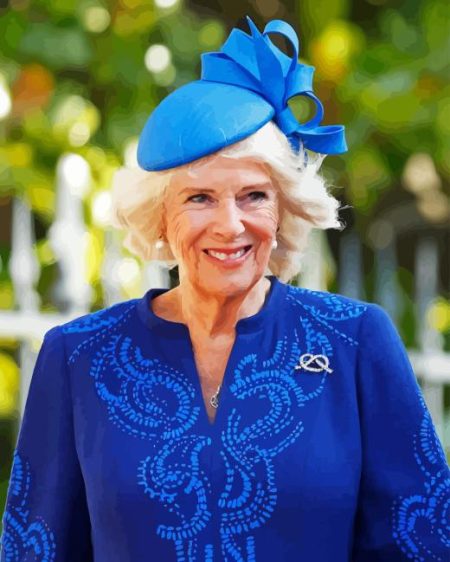 Queen Camilla Diamond Painting