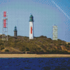 Queenscliff White Lighthouse Diamond Painting