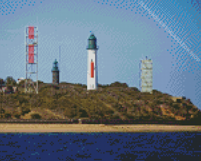 Queenscliff White Lighthouse Diamond Painting