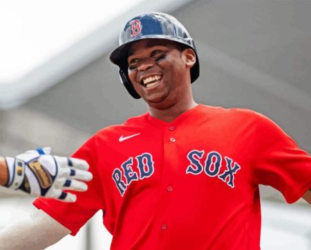 Rafael Devers Diamond Painting