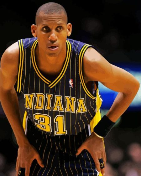 Reggie Miller Diamond Painting