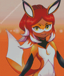 Rena Rouge Superhero Diamond Painting