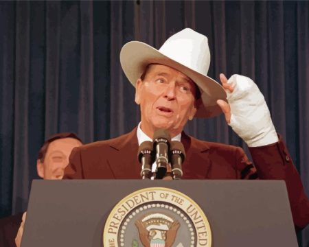 Ronald Reagan Diamond Painting