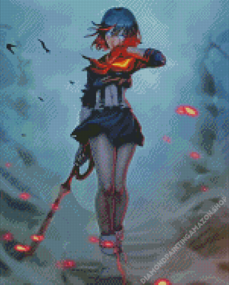 Ryuko Matoi Manga Diamond Painting