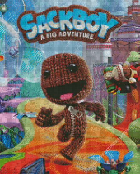 Sackboy Poster Diamond Painting