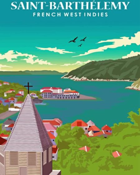 Saint Barthelemy Poster Diamond Painting