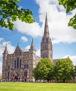 Salisbury Cathedral Diamond Painting