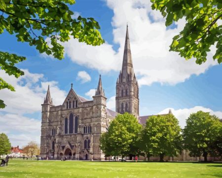 Salisbury Cathedral Diamond Painting