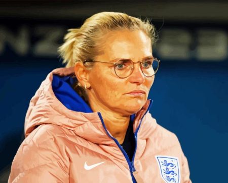 Sarina Wiegman Diamond Painting