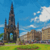 Scott Monument Diamond Painting