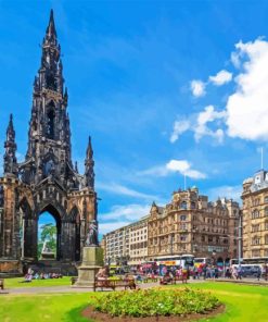 Scott Monument Diamond Painting