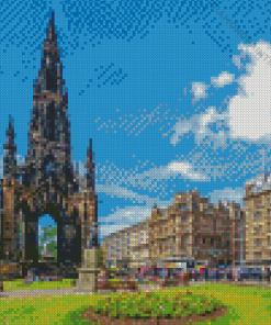 Scott Monument Diamond Painting