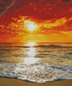 Sea Sunrise Diamond Painting