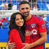 Sebastian Lletget And His Girlfriend Diamond Painting