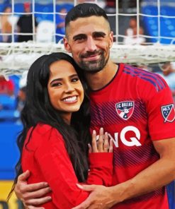 Sebastian Lletget And His Girlfriend Diamond Painting