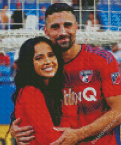 Sebastian Lletget And His Girlfriend Diamond Painting