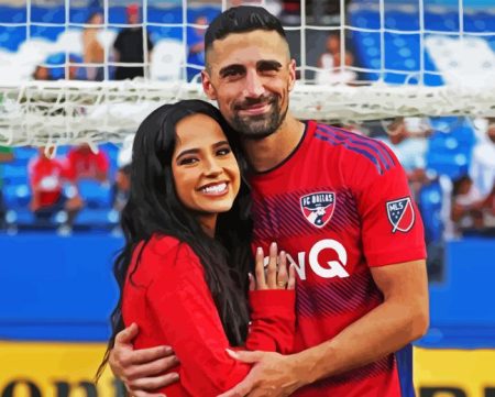 Sebastian Lletget And His Girlfriend Diamond Painting