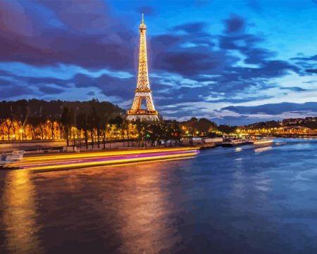 Seine River Diamond Painting