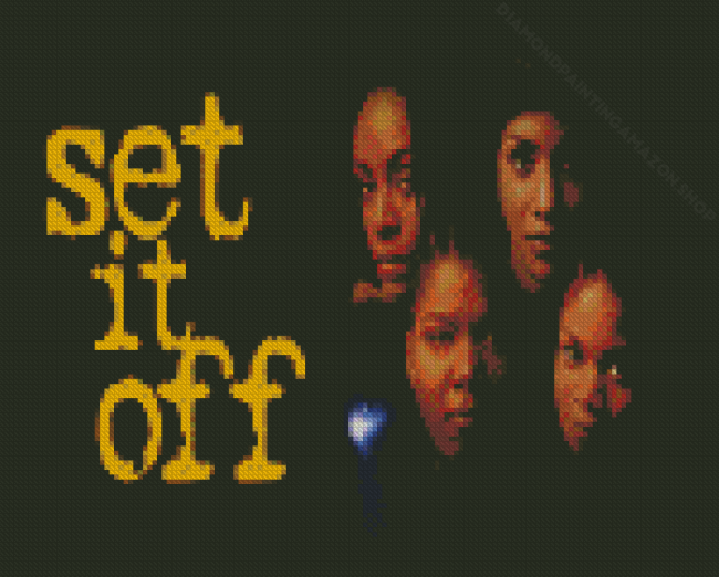 Set It Off Poster Diamond Painting