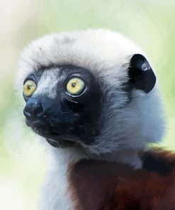 Sifaka Diamond Painting