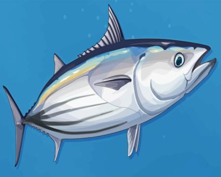 Skipjack Tuna Diamond Painting