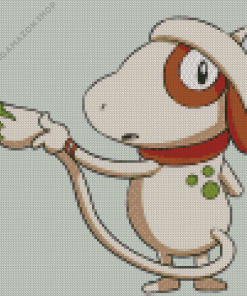 Smeargle Anime Diamond Painting