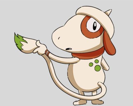 Smeargle Anime Diamond Painting