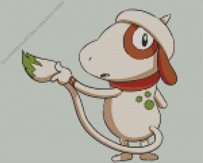 Smeargle Anime Diamond Painting