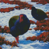 Takahe Birds Diamond Painting