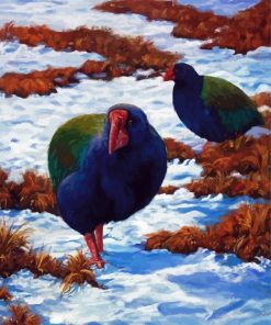 Takahe Birds Diamond Painting