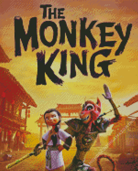 The Monkey King Diamond Painting