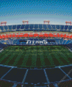 The Nissan Stadium Diamond Painting