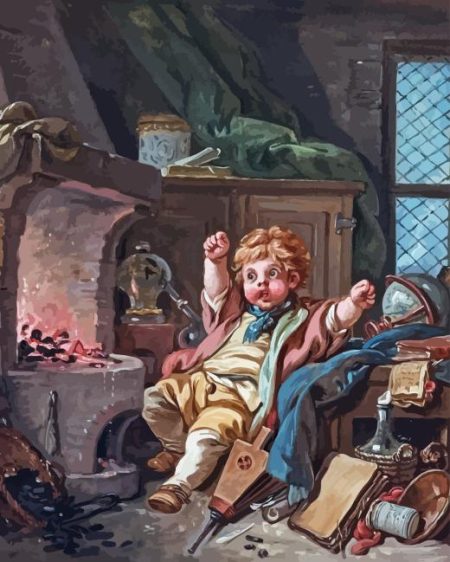 Young Alchemist Francois Boucher Diamond Painting