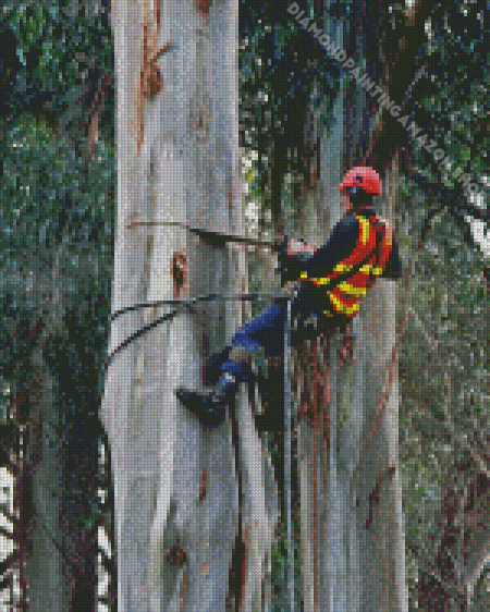 The Arborist Man Diamond Painting