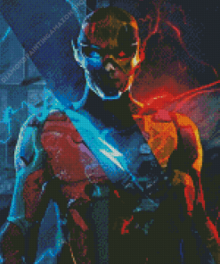 The Reverse Flash Diamond Painting